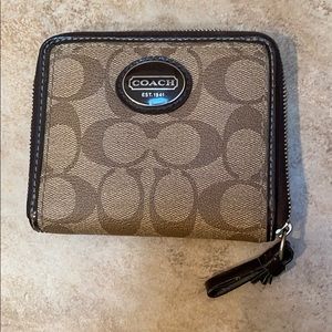 Brown Coach Wallet